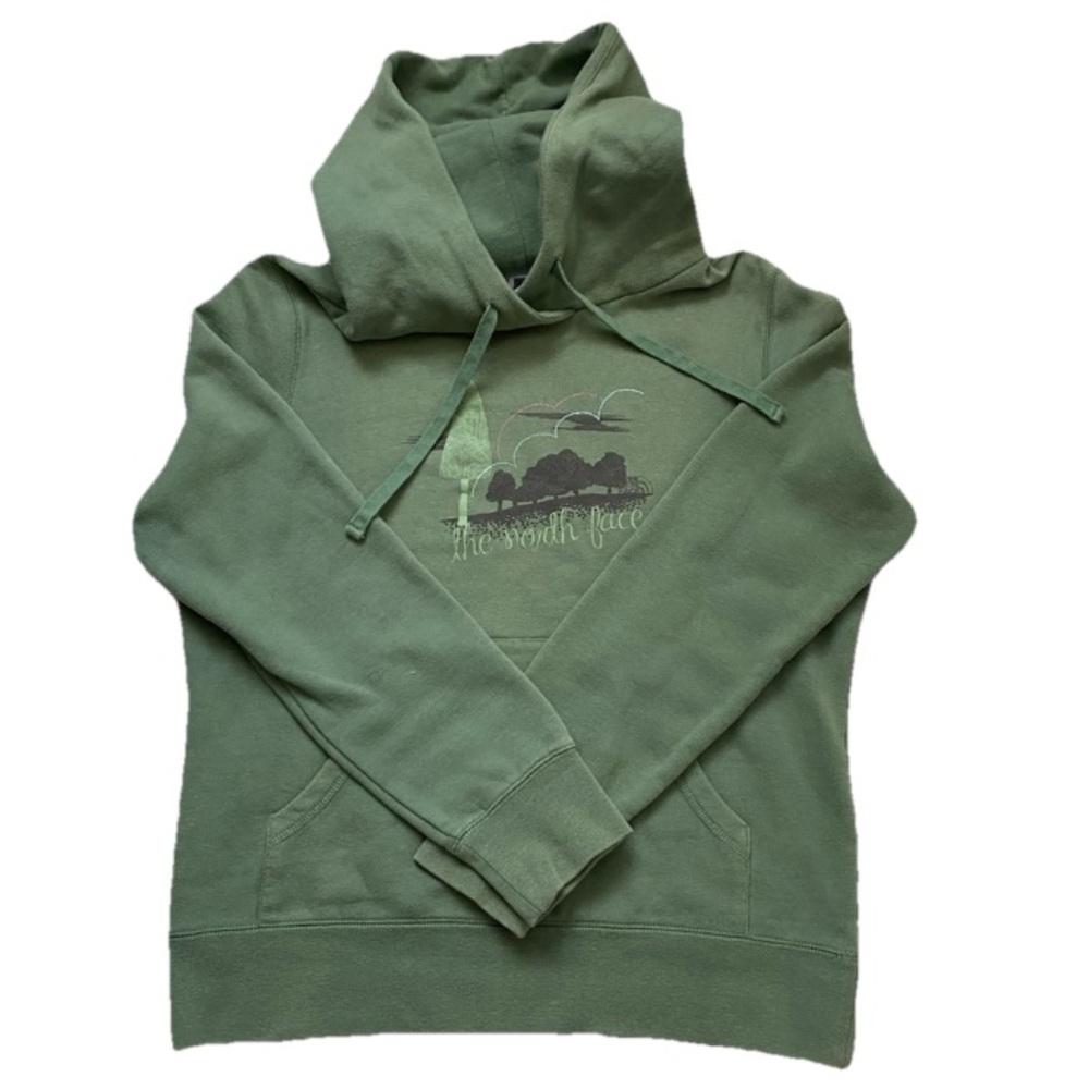 THE NORTH FACE | Green Hoodie Medium